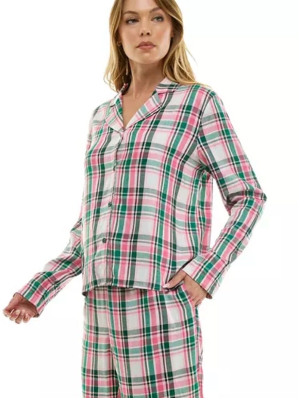 Roudelain Women's  Plaid Top